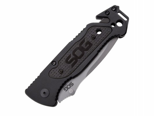 Нож складной SOG Escape Bead Blasted, 7Cr17MoV, рукоять алюминий, блистер